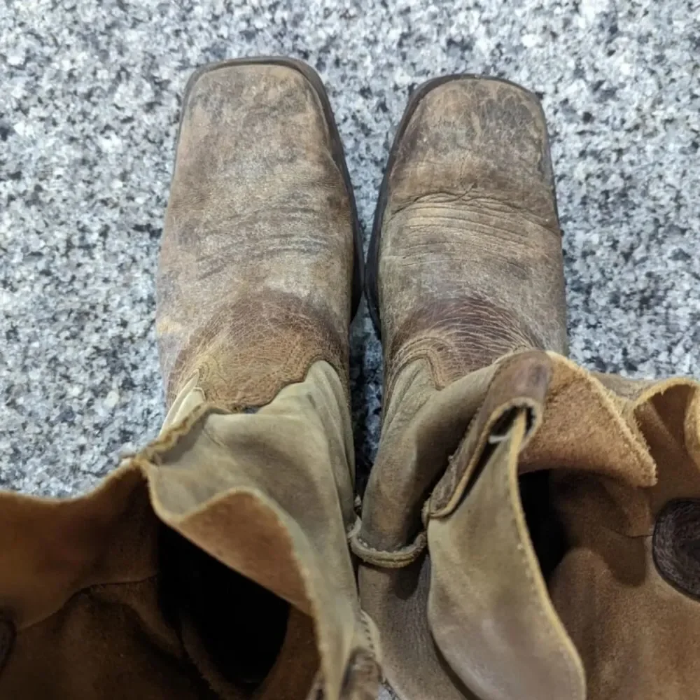 Ariat Rambler Men's Western Boots, Earth/Bomber Brown - Picture 4 of 8